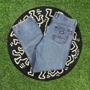 Blue Lapco Fire Resistant Straight Leg Denim Jeans - 38x34 (Width/Length)